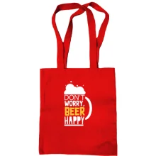 Сумка шоппер Don`t Worry, Beer Happy